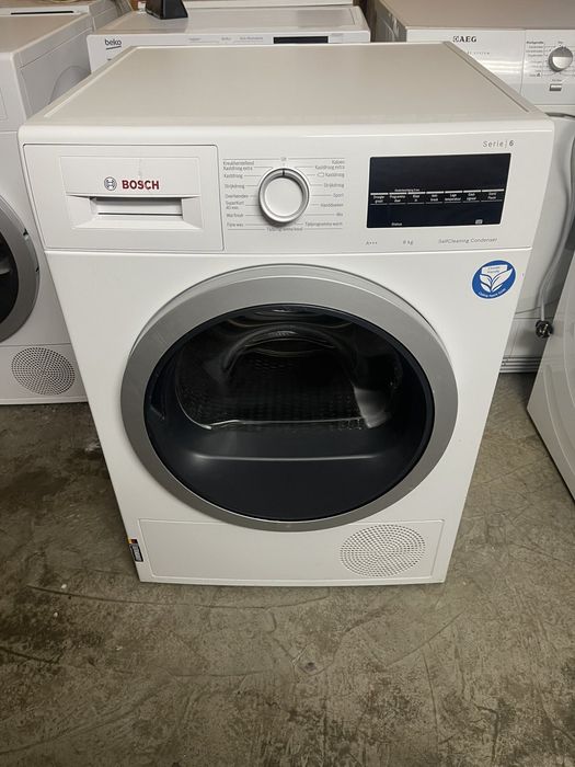 Сушилня BOSCH, Serie 6, 8кг, термопомпа . Самопочистваща!