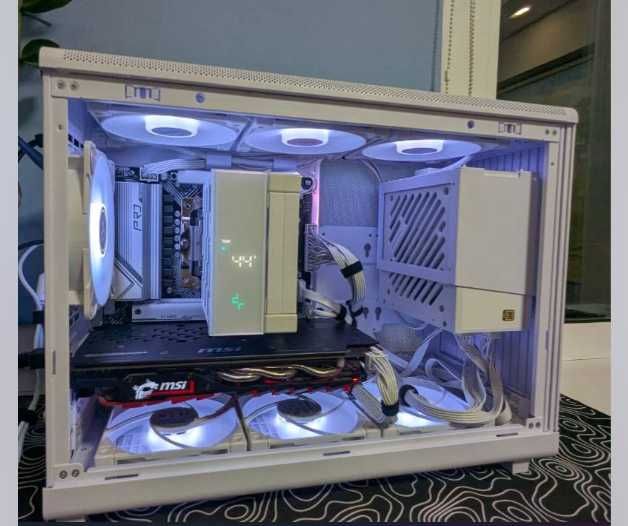 Корпус для компьютера Lian li a3 white белый