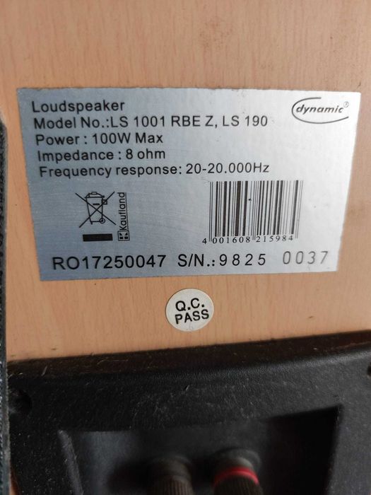 Boxe audio 100w