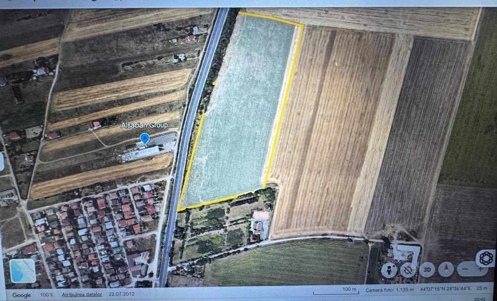 Teren intravilan 4000 MP Lazu , Constanta