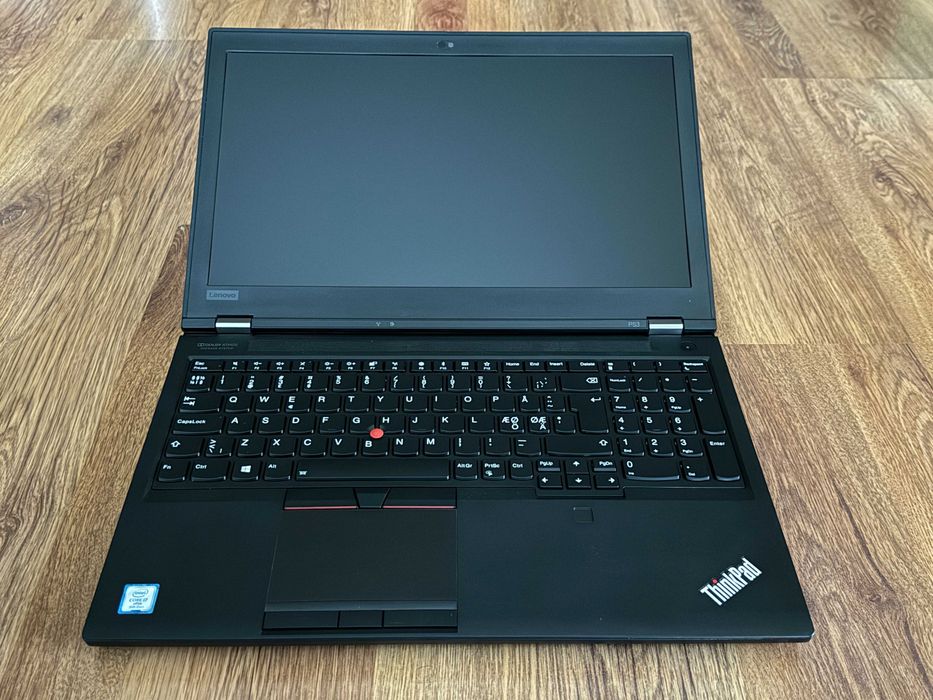 15.6' FHD IPS i7-9850H Lenovo ThinkPad P53 32GB RAM/512GB/RTX 3000 6GB