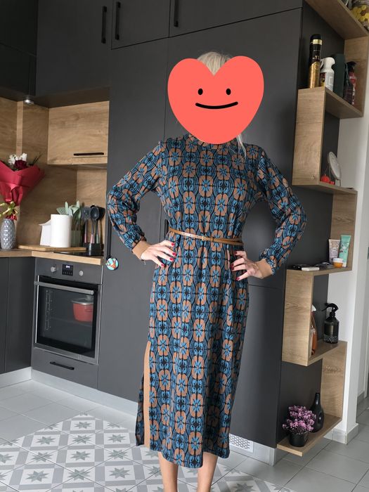 Дълга рокля плетиво