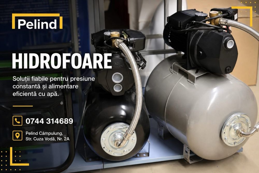 Hidrofoare cu pompa de inox / Vase de expansiune