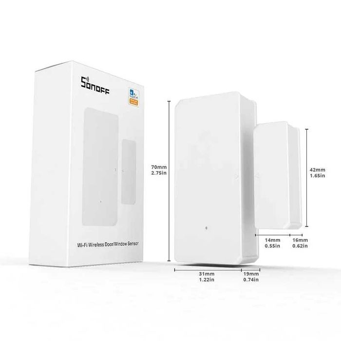 SONOFF DW2-WiFi Безжичен сензор за врати и прозорци