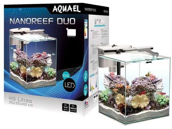 Aquael Nano Reef  Duo - 49 litri + BONUS 20 Creveti