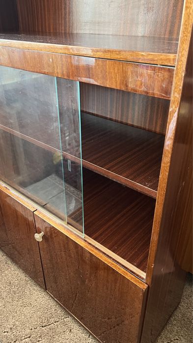 Сервант советский лакированный