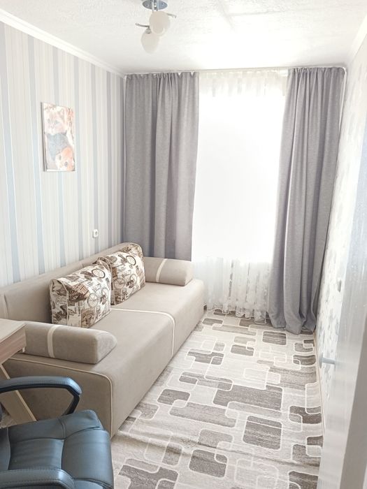 3 ком. 5 мкр, дом  14,  9 этаж