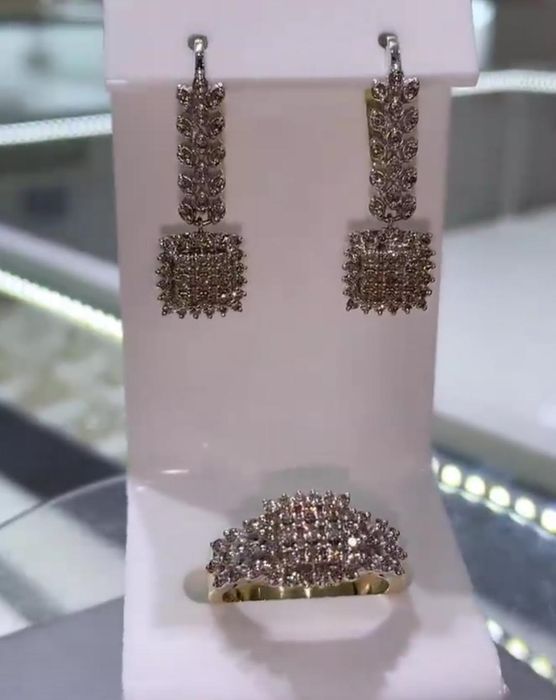 Серёжки золотые 585 пробы