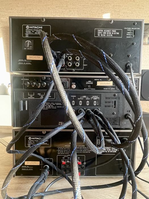 Sistem audio Hitachi G2 - Japan 1982