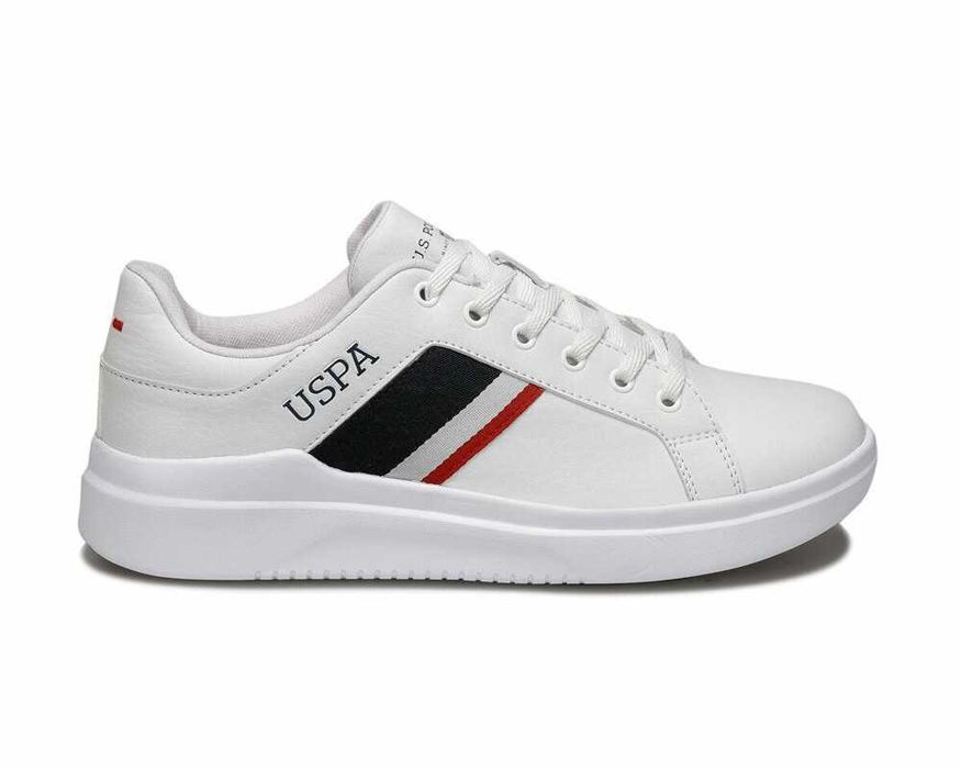 %ПРОМО% U.S. POLO® № 44 – Мъжки спортно елегантни кожени обувки нови