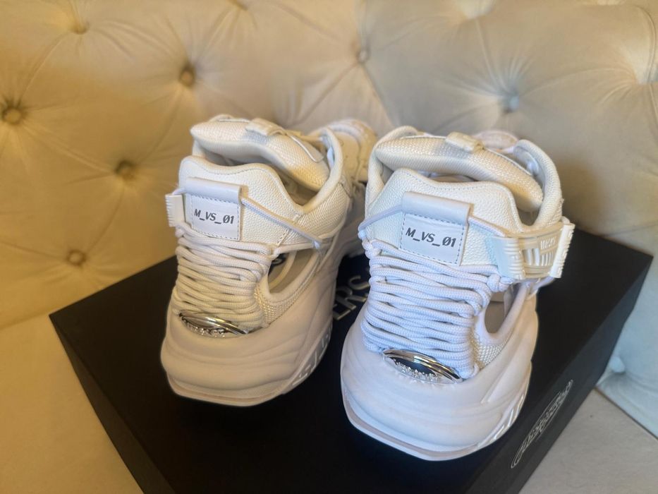 Adidasi Sneakers Versace Mercury Albi