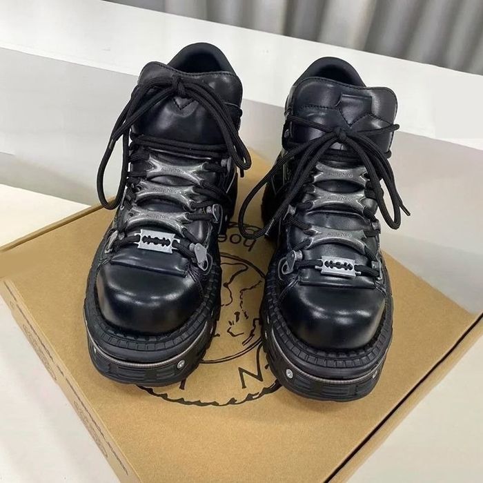 Женские Готические  ботинки