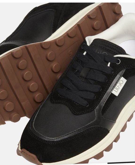 Liu Jo RUNNING 02, Оригинални мъжки сникърси, размер 43, черни