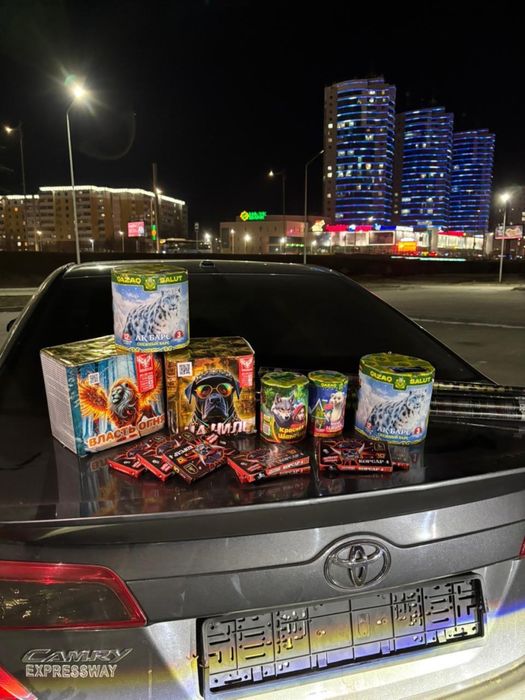 Салюты Петарды АКТОБЕЕЕЕ