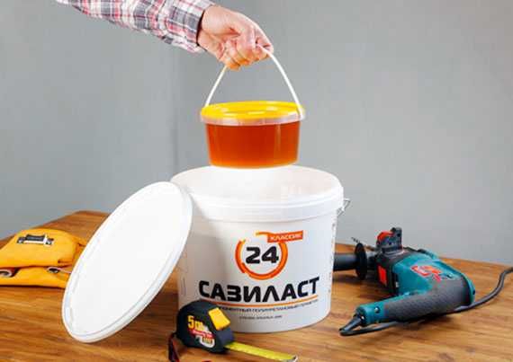 Двухкомпонентный полиуретановый герметик Сазиласт 24 классик