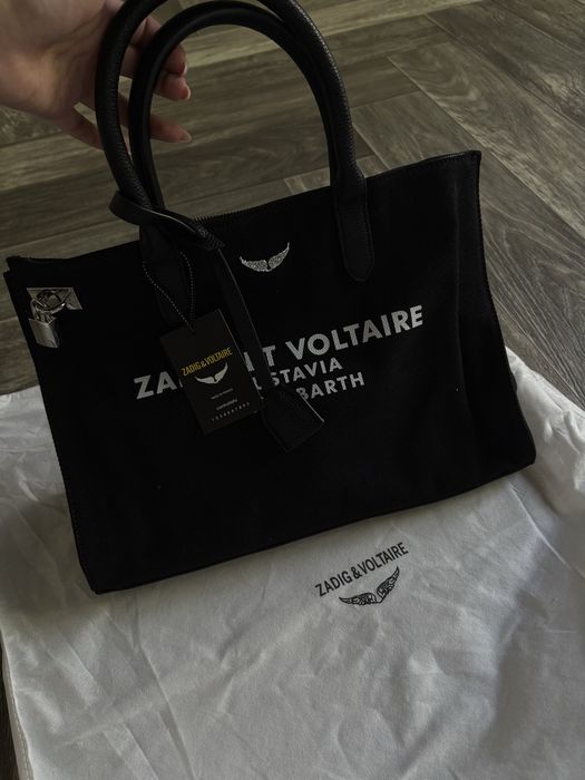 Zadig Voltaire черная сумка