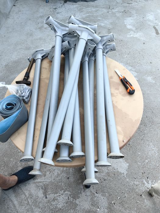 Тръбна конструкция за басейн