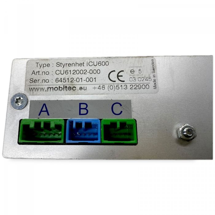 CU612002-000 Modul de control, Panoul cu numerele de rută de destinație MAN, MOBITEC MAN
