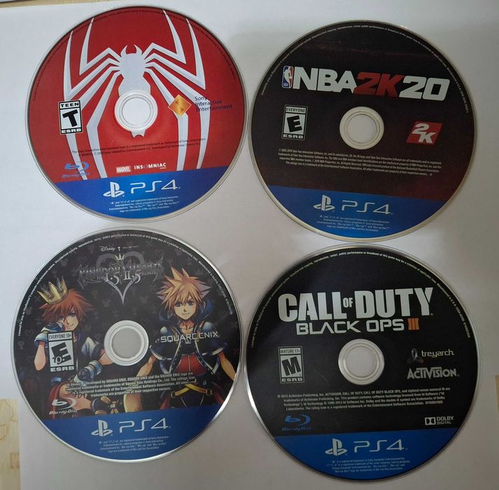 Игры на дисках для приставки Playstation 4 PS4 PS5