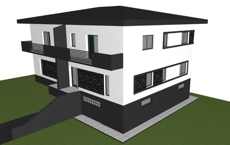 Duplex modern în Rediu2025 – construcție la gri  400mp/teren pt fiecare casa