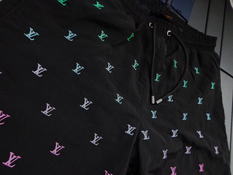 Мъжки плувни шорти Louis Vuitton LV Blason Embroidered Swim shorts