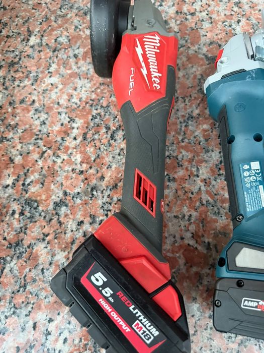 Milwaukee ,Bosch polizor pe acumulator