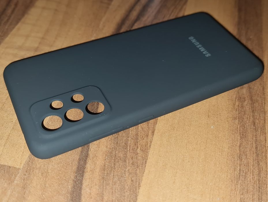 Husa silicon originala Samsung Silicone Cover Galaxy A52 A52 5G A52s