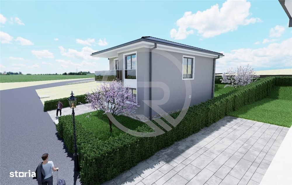 Casa Individuala situata in Chinteni,120 mp utili + suprafata teren 50