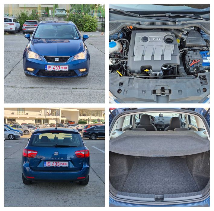 Seat Ibiza ST 2013 1.6 TDI 90 CP euro 5 / RATE fara avans