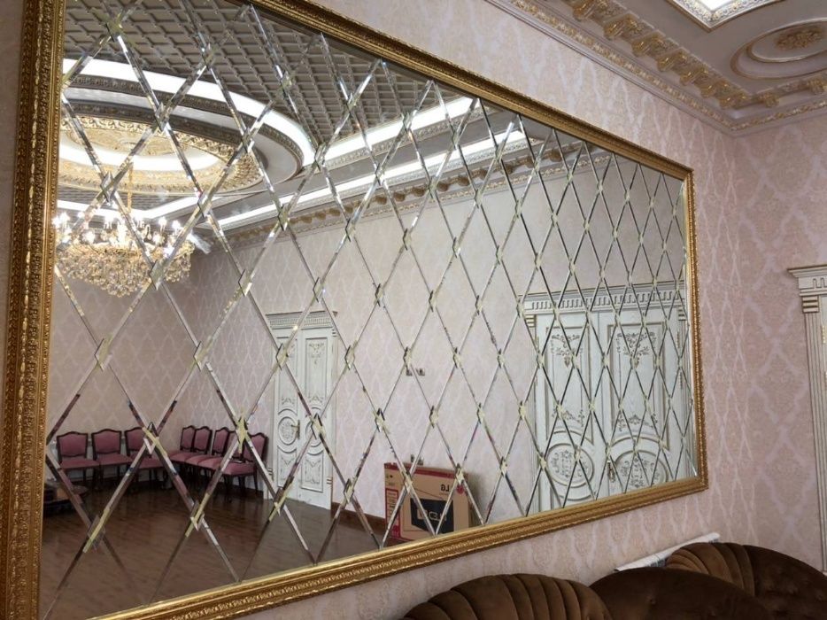 Зеркало, стекло, оргстекло любой дизайн на заказ