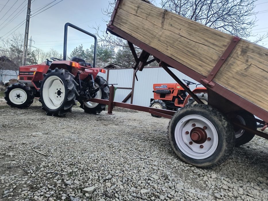 Tractor Shibaura Iseki Yanmar 4x4 Freză și Remrocă