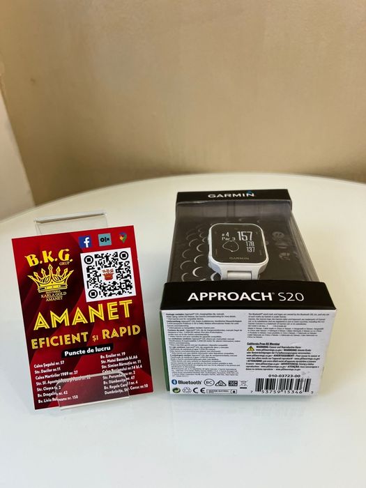 Garmin Approach S20 sigilat Amanet BKG