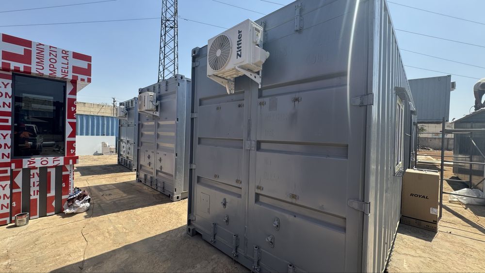 Konteynir ofis контейнер под офис 40 футовы