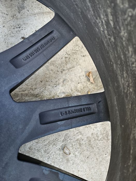 Roti/Jante Originale Audi 5X112 Q7/A8 R20" 9J×20 ET33 4M0601025AD