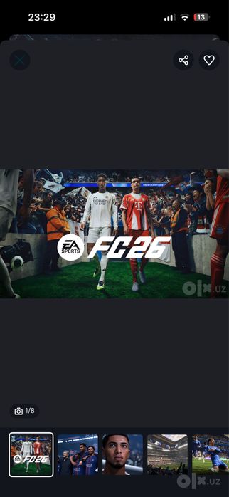 FC26 disk yangi holatda