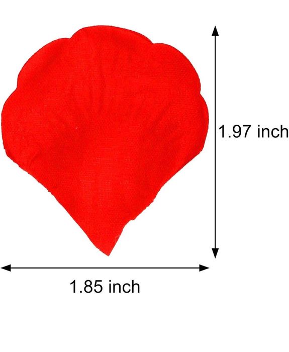 Комплект изкуствени розови листенца, декоративни