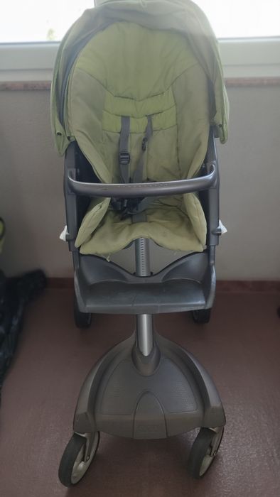 Бебешка Количка Stokke зелен цвят