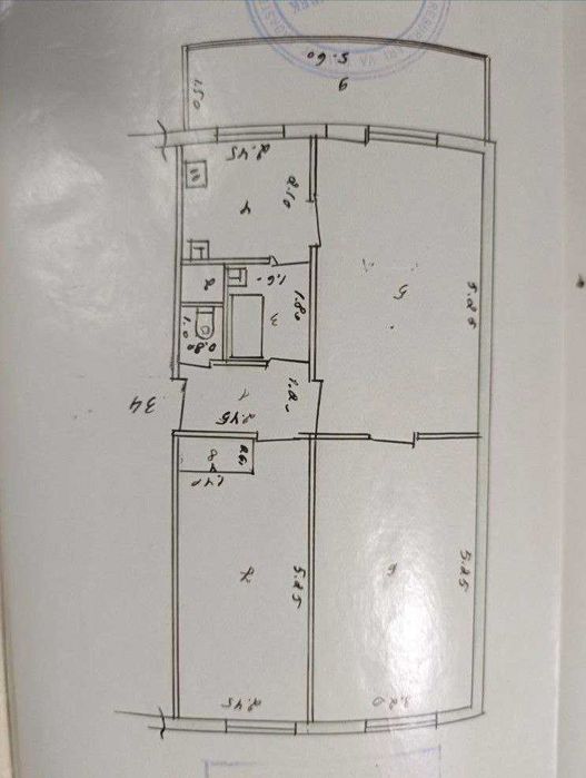 ПРОДАМ 3 ком ТТЗ-1 №U11