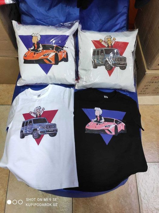 Футболки с принтами, семейные и парные. Печатаем под заказ.