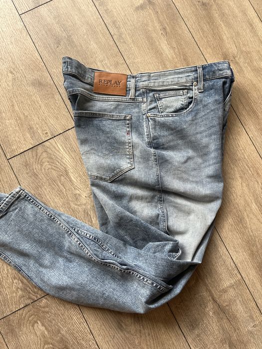 REPLAY  Sandot Relaxed Tapered - Нови дънки размер 34-36/ Оригинал