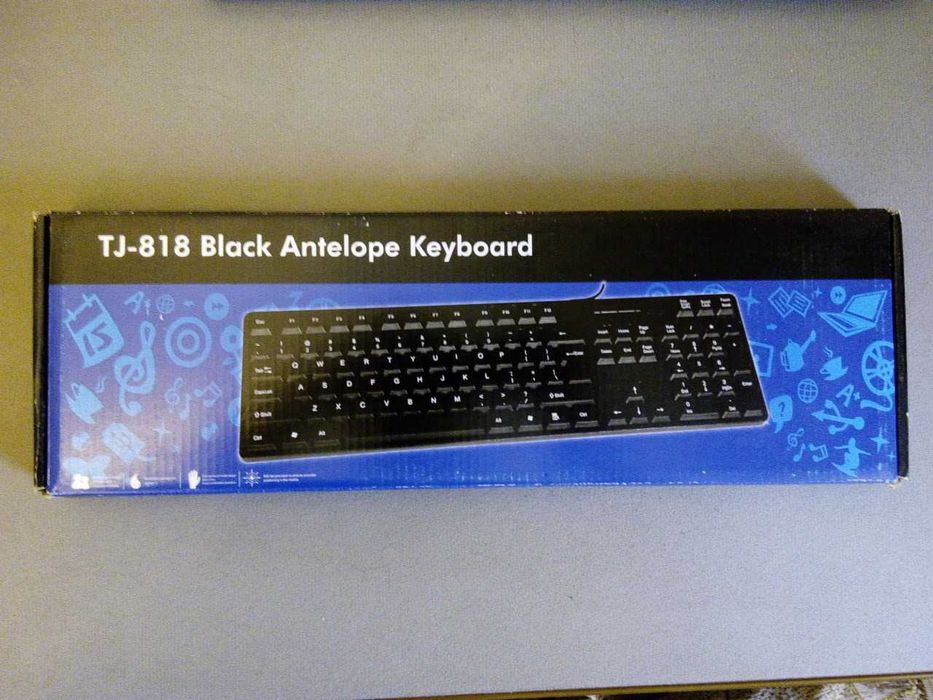 Клавиатура проводная USB 2.0,новая.