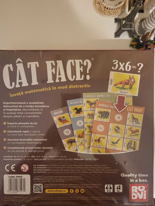 Joc Cat face? Invata matematica in mod distractiv