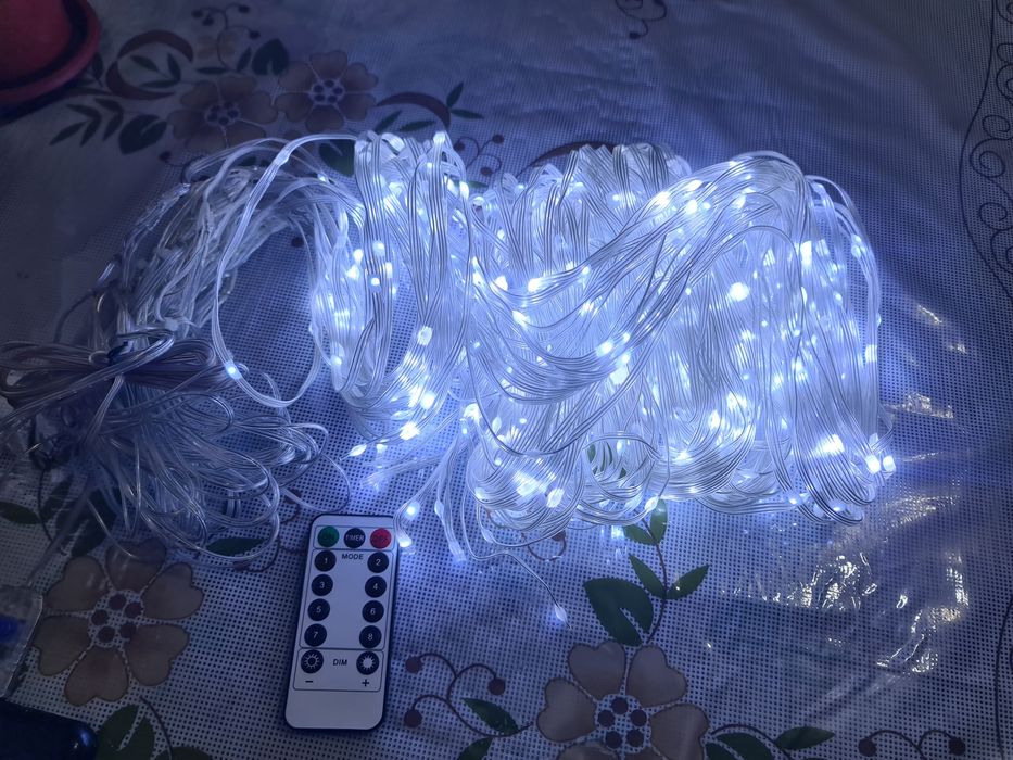 Гирлянда водопад