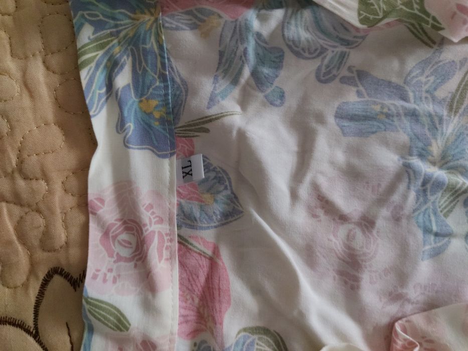 Halat subtire, model floral, 100% vascoza (M/L)