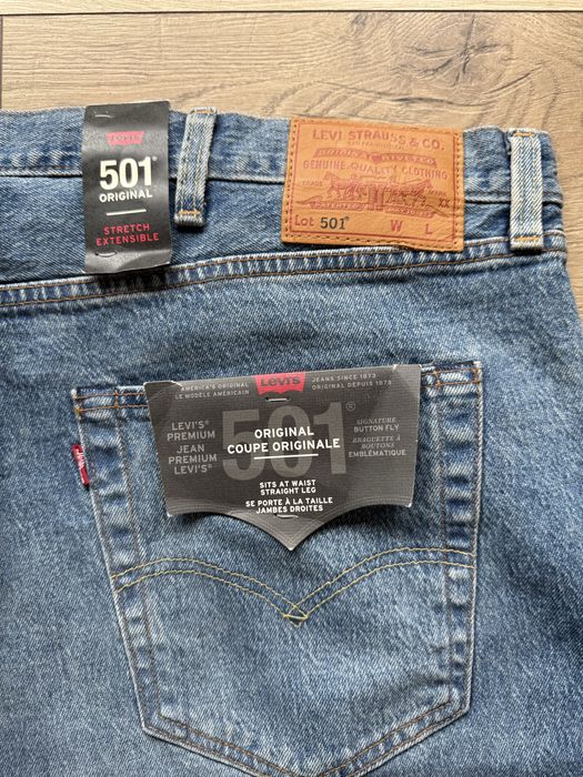 Blugi LEVIS 501 Albastru Barbati | Marime 48 x 34 (Talie 123 cm)