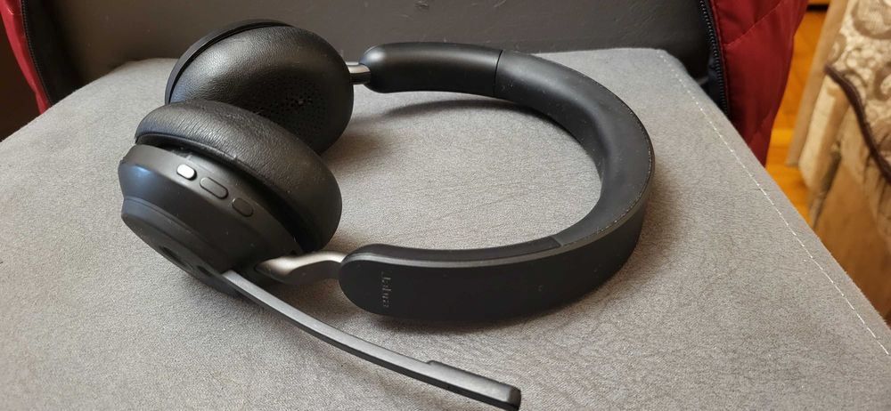 Casti  Jabra Evolve2 65 Stereo Over-Head fuctionale 150 lei