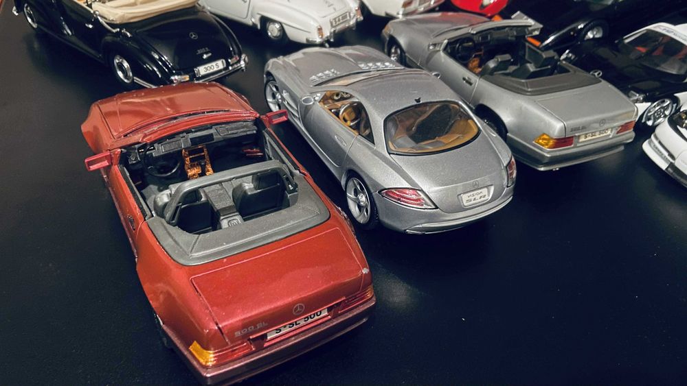Mercedes Benz 1:18 колекционерски модели Мерцедес Бенц