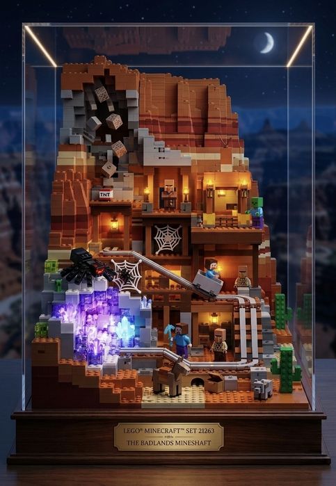 Minecraft lego badlands