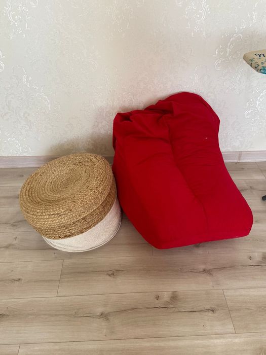 Мягкие пуфики