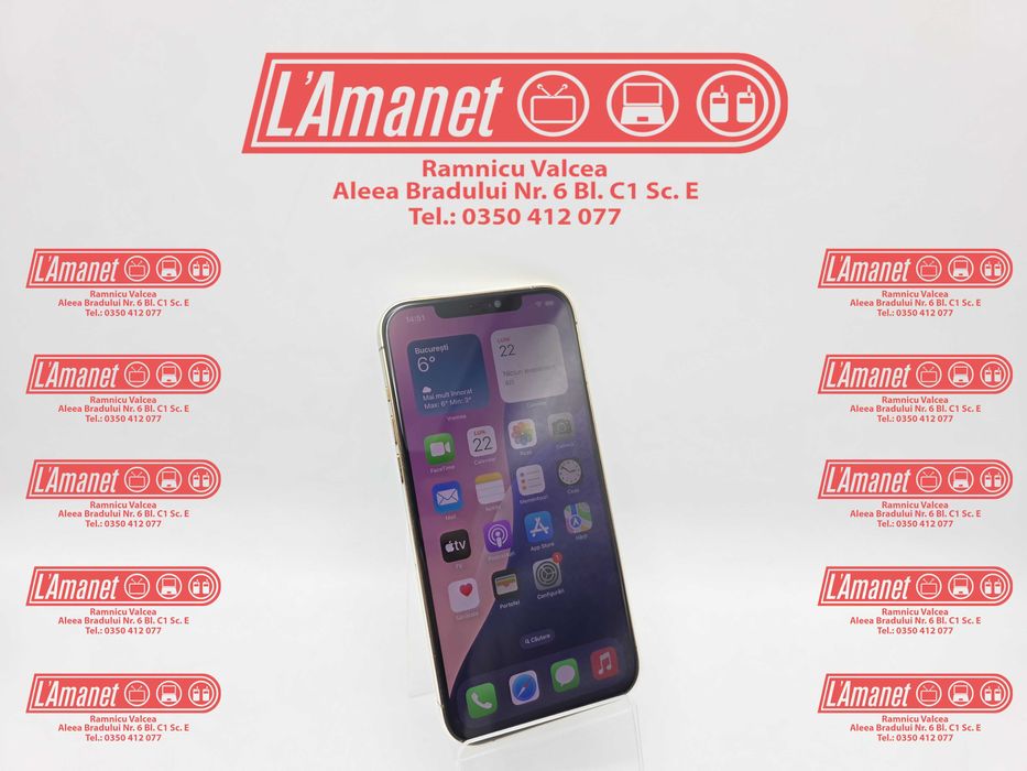 iPhone 12 Pro Max Gold 256 Gb Neverlocked Baterie Noua 100%